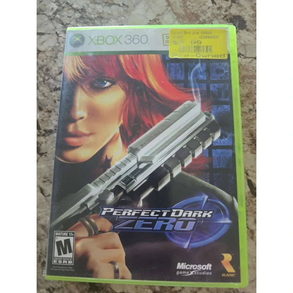 Perfect Dark Zero Xbox 360 Complete CIB Tested